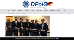 Desktop Screenshot of dpolg-rlp.de
